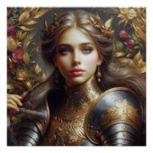 Poster Guerrier médiéval (Devant)