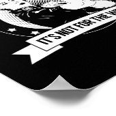 Poster Guerrier Nftw - Sensibilisation à l'Alopécie (Coin)