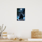Poster Guerrier Ninja Japonais (Cuisine)