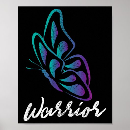 Poster Guerrier papillon - Sensibilisation à la préventio (Devant)