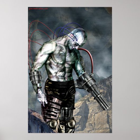 Poster guerrier réticent (Devant)