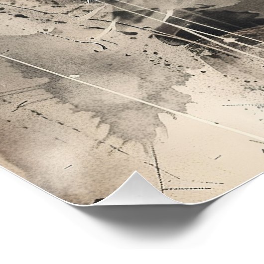 Poster Guerrier samouraï (Coin)