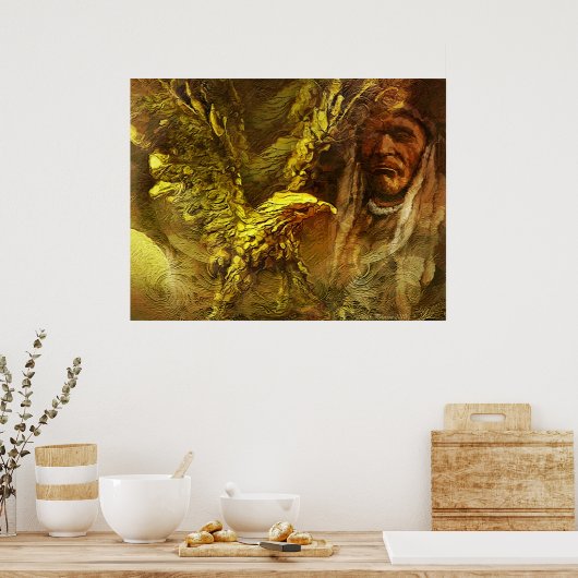 Poster Guerrier solitaire II (Cuisine)