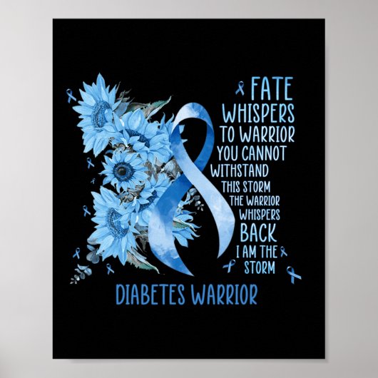 Poster Guerrier Whispers Pour Avoir Le Sort Je Suis La Te (Devant)