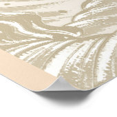 Poster GUERRIÈRE JAPONAISE TUANT UN CHAT MONSTREUX Ukiyoe (Coin)