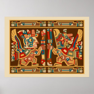 Poster Guerriers de Tiwanaku Sun