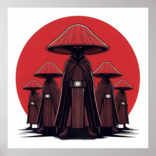 Poster Guerriers mystiques des champignons