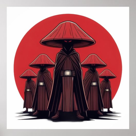 Poster Guerriers mystiques des champignons (Devant)