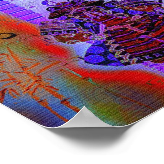 Poster Guerriers samouraïs (Coin)