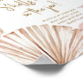 Poster Guess how many shells baby shower game (Coin)