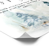 Poster Guess the Price Winter Baby shower (Coin)