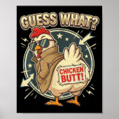 Poster Guess What Chicken Butt  (Devant)