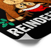 Poster Guess What Reindeer Bu-tt Funny Christmas Family C (Coin)