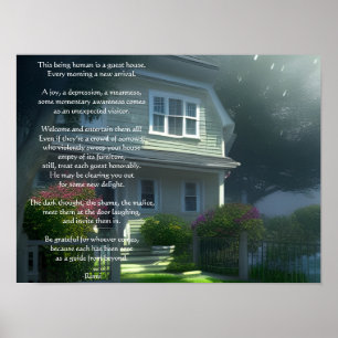 Poster Guest House Rumi Poem