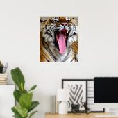 Poster Gueule de Tigre (Bureau à domicile)