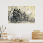 Poster Guide de la bande blanche (Cuisine)