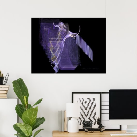 Poster "'Guide de l'Esprit' - La Force de guérison" (Bureau à domicile)