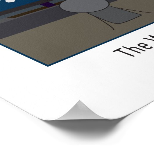 Poster Guide de terrain de l'affiche des procrastinateurs (Coin)