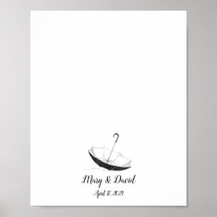 Poster Guide des empreintes digitales Umbrella