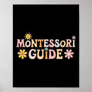 Poster Guide Montessori de rentrée scolaire Premier jour