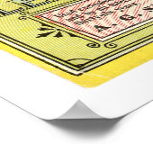 Poster Guide officiel de baseball 1913 (Coin)