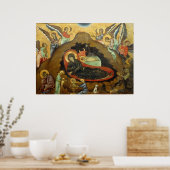 Poster Guido de Sienne - Nativité - Cirque 1270 (Cuisine)