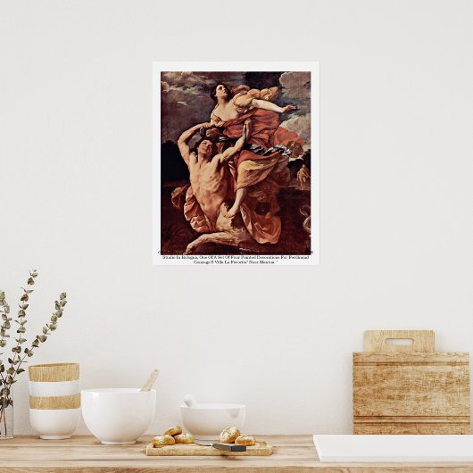 Poster Guido Reni, Enlèvement De De'Ianeira 1620-21 Louvr (Cuisine)