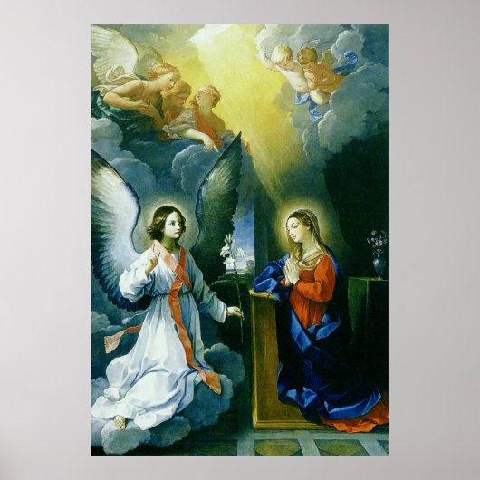 Poster Guido Reni - L'Annonciation - 1629 (Devant)