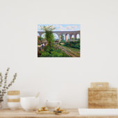 Poster Guillaumin - Aqueduc d'Arcueil à la traverse du ch (Cuisine)