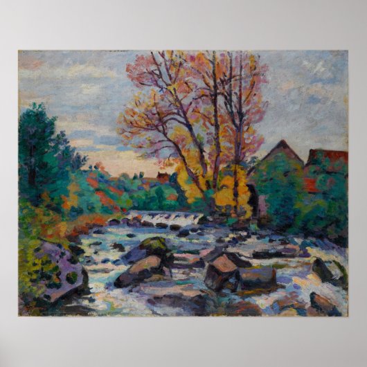 Poster Guillaumin - Le Moulin de Bouchardon Crozant (Devant)