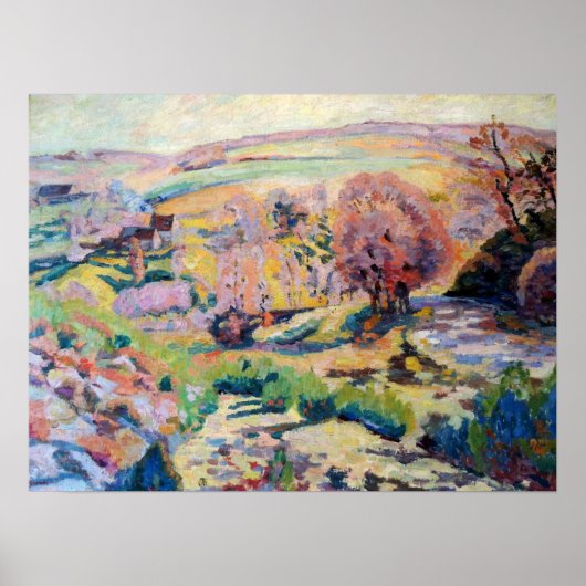 Poster Guillaumin - Les Fermes Du Pont Charraud 1918 (Devant)