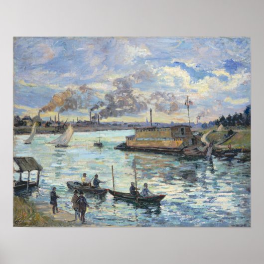 Poster Guillaumin - Scène de rivière (Devant)