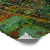 Poster Guillaumin - Village Sur L'Île De France (Coin)