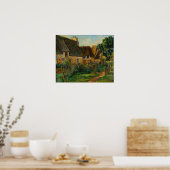 Poster Guillaumin - Village Sur L'Île De France (Cuisine)