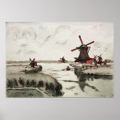 Poster Guillaumin - Vue De Saardam (Devant)