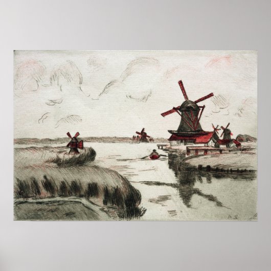 Poster Guillaumin - Vue De Saardam (Devant)