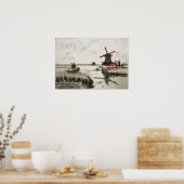 Poster Guillaumin - Vue De Saardam (Cuisine)