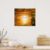 Poster Guillemet motivant vintage (Cuisine)