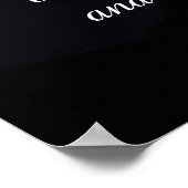 Poster Guillemets de boulon de foudre (Coin)