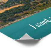 Poster Guillemets de voyage humoristiques - Espagne Poste (Coin)