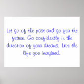 Poster Guillemets inspirants (Devant)