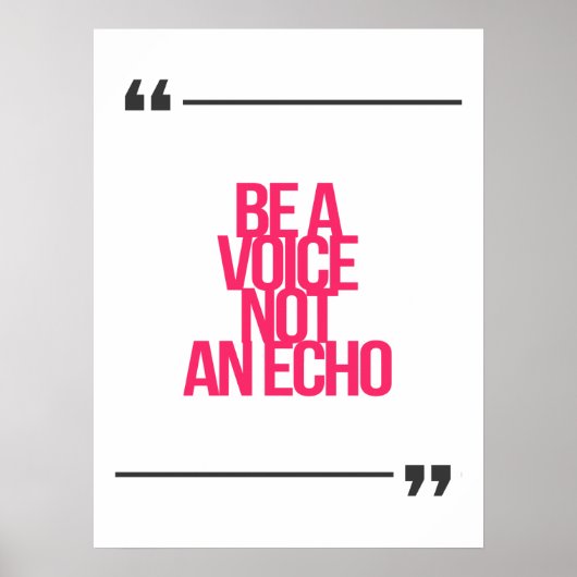 Poster Guillemets inspirants et motivants (Devant)