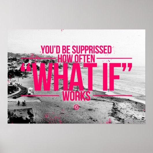 Poster Guillemets inspirants et motivants (Devant)