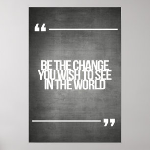 Poster Guillemets inspirants et motivants