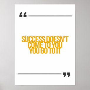 Poster Guillemets inspirants et motivants