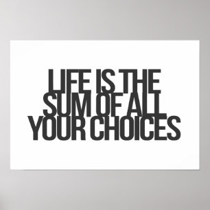 Poster Guillemets inspirants et motivants