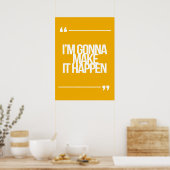 Poster Guillemets inspirants et motivants (Cuisine)