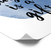 Poster Guillemets inspirants pour l'amour de soi (Coin)