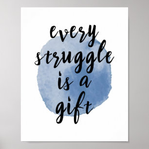 Poster Guillemets inspirants pour l'amour de soi