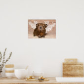 Poster Guinea Pig Angel (Cuisine)